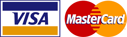 Visa & MasterCard accepted